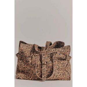 Free People Leopard Print Tote Bag